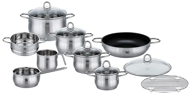 ELO Platin Postset Set 7 Pieces Stainless Steel
