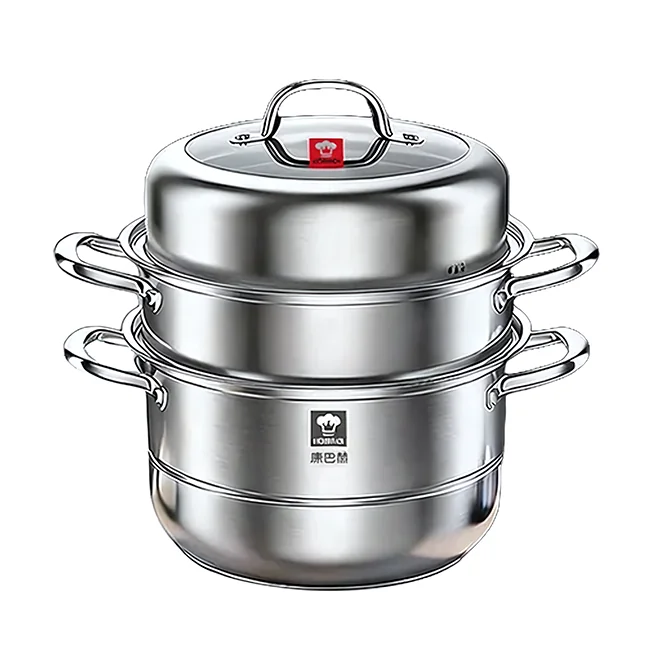 KOBACH 304 Stainless Steel Steamer/Stew Pot, Three-Layer Thickened