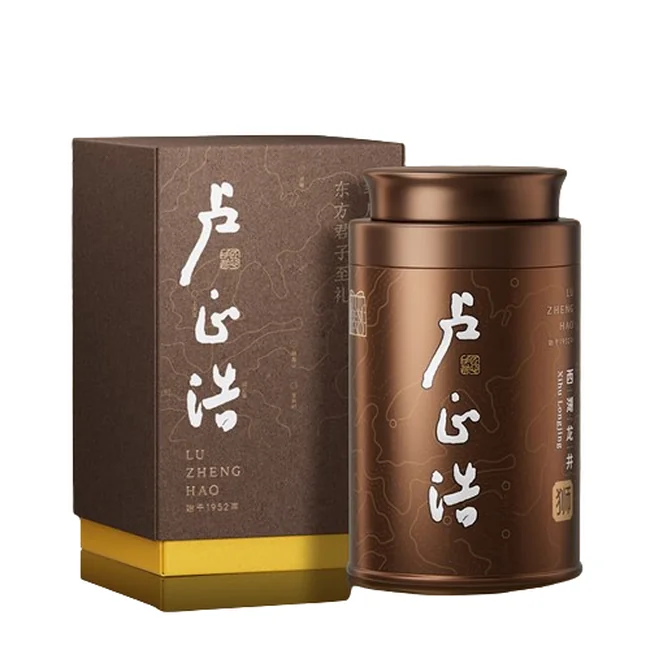 茶叶推荐】卢正浩绿茶狮字西湖龙井茶特级50g 2024新茶上市明前茶叶狮