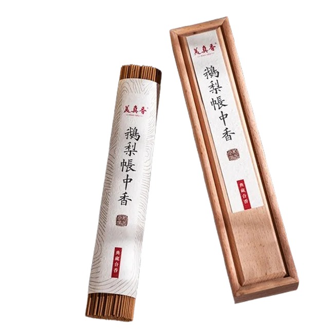 中国直邮，时效10-15天】美真香鹅梨帐中香线香中式熏香60g约200支