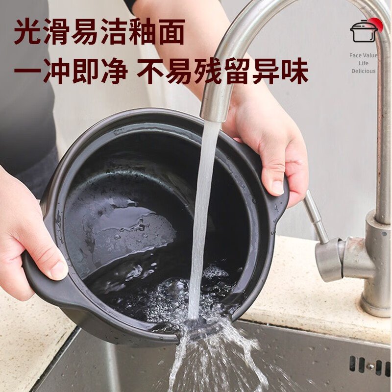 ASD爱仕达 2.5L陶瓷煲 家用砂锅汤煲炖锅  燃气灶明火适用