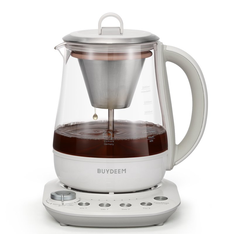 Buydeem北鼎萃茶养生壶 1.5L专业萃取煮茶器 多功能泡茶壶 K156