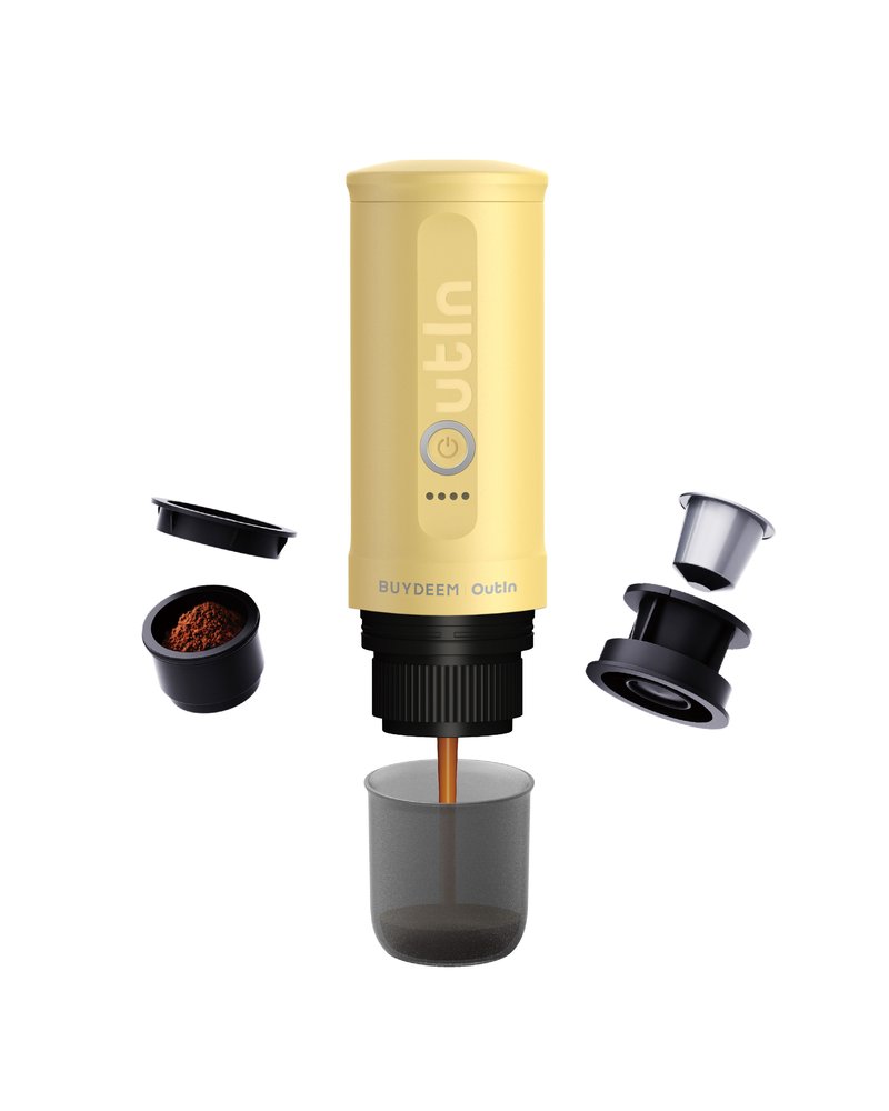 BUYDEEM|OUTIN联名咖啡机 快速加热 轻盈便携式浓缩咖啡机OTEM-01