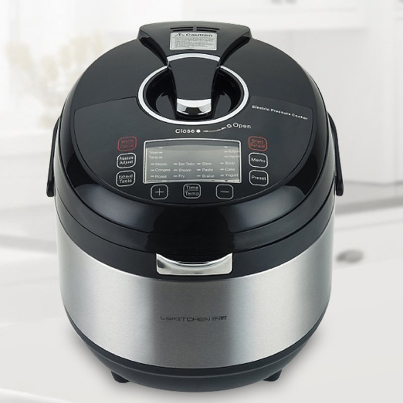 LeKITCHEN乐厨  家用智能电压力锅 LE-S6 全密封烹调 省时节能 6L