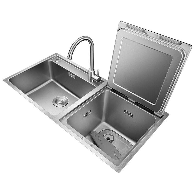 【有赠品】FOTIL方太 水槽式洗碗机家用洗碗机SD2F-P3 洗烘一体 高温除菌