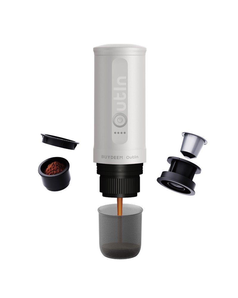 BUYDEEM|OUTIN联名咖啡机 快速加热 轻盈便携式浓缩咖啡机OTEM-01