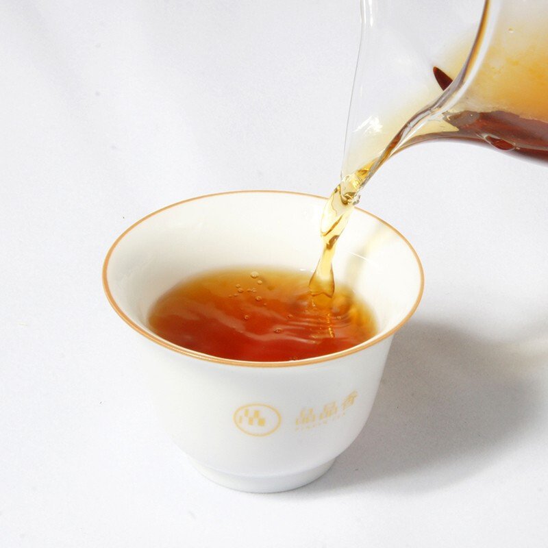 品品香 福鼎白茶晒白金 MINI版紧压寿眉1741 礼盒装180克（30g*6盒）