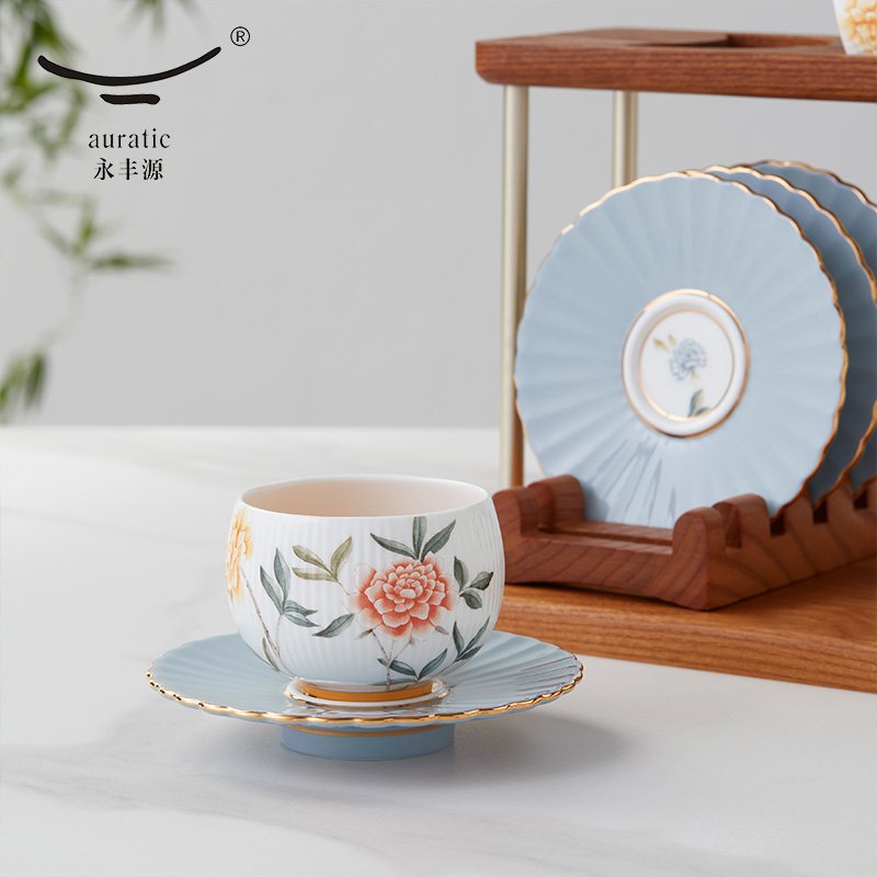 【中国直邮，时效10-15天】Auratic 国瓷永丰源月亮时光10头茶具