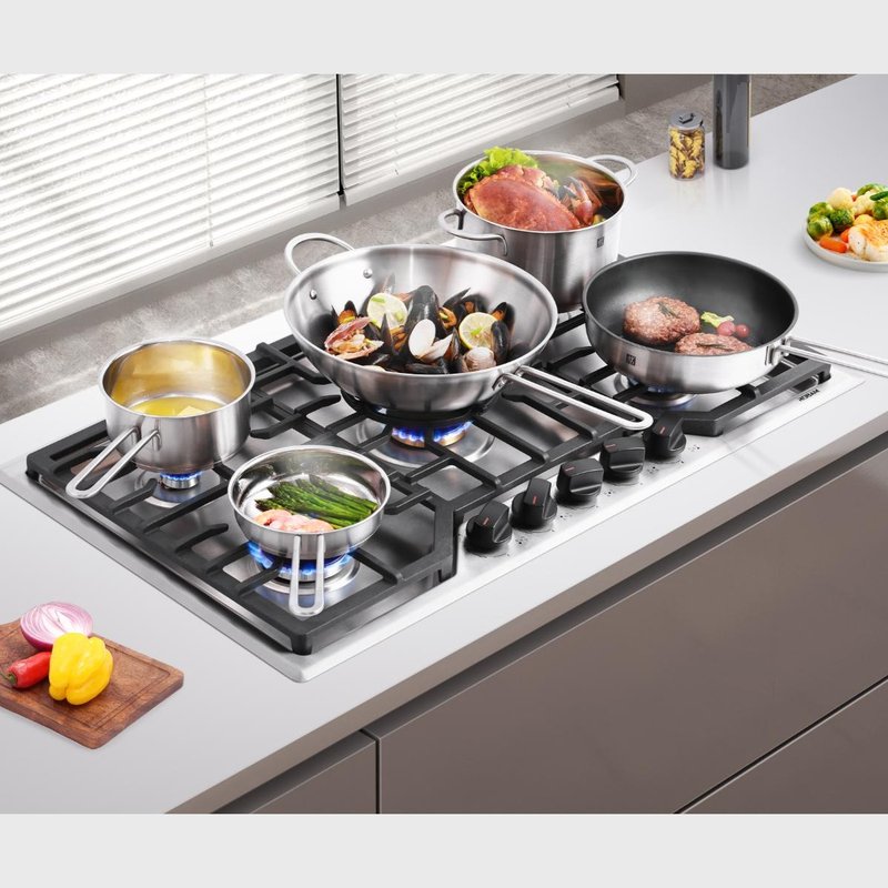 【有赠品】ROBAM老板 大火力灶具7G9H50 36英寸|双燃料（NG/LPG） 5炉布局 全黄铜炉头