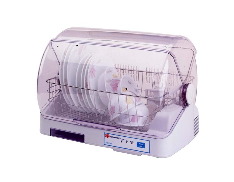 SPT/尚朋堂多功能家用烘碗机SD-1501 餐具收纳盒 厨房沥水碗碟架 3.4L