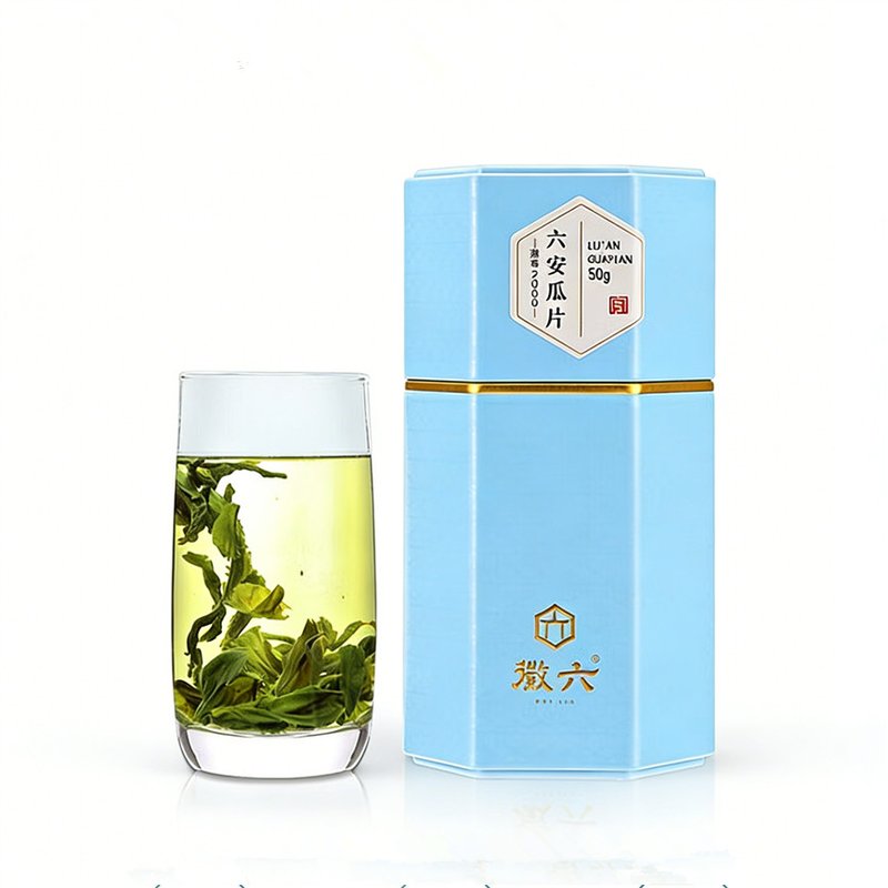 【中国直邮，时效7-15天】徽六2026年新茶绿茶潜香2000六安瓜片茶叶花香特一级50g 雨前