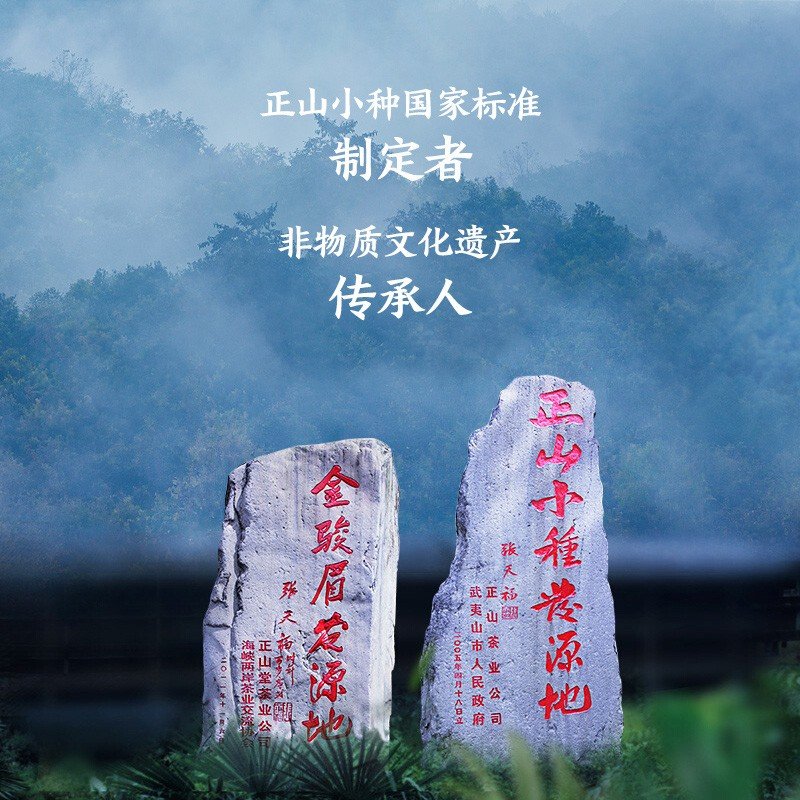 正山堂 正山小种特级红茶 水底香红茶 罐装50g