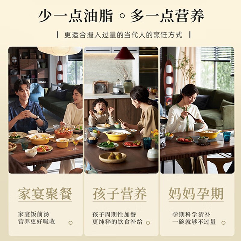 【下架不再补货】Joydeem电汽锅 多功能蒸汽锅  电蒸锅电炖锅煮锅 隔水炖盅 JD-ZQG9099