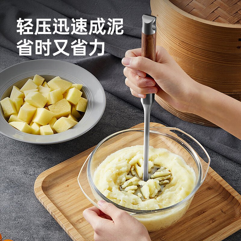 【停售】炊大皇 316不锈钢铲勺7件套厨具套装GC11HL一架简洁收纳，方便整洁 
