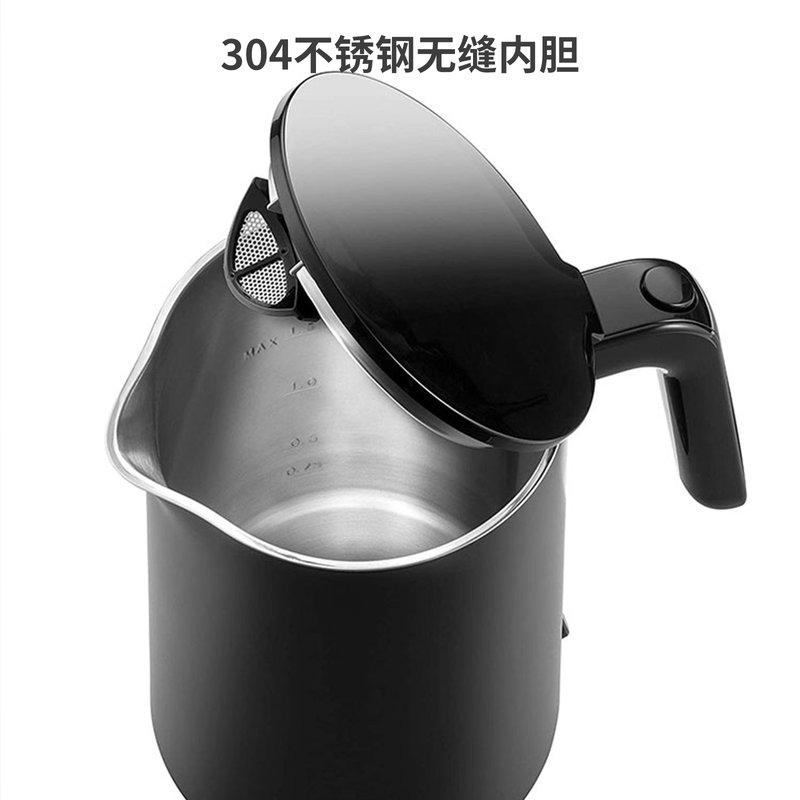 ZWILLING双立人 家用不锈钢电热水壶电水壶53101-201 双层隔热 1.5L
