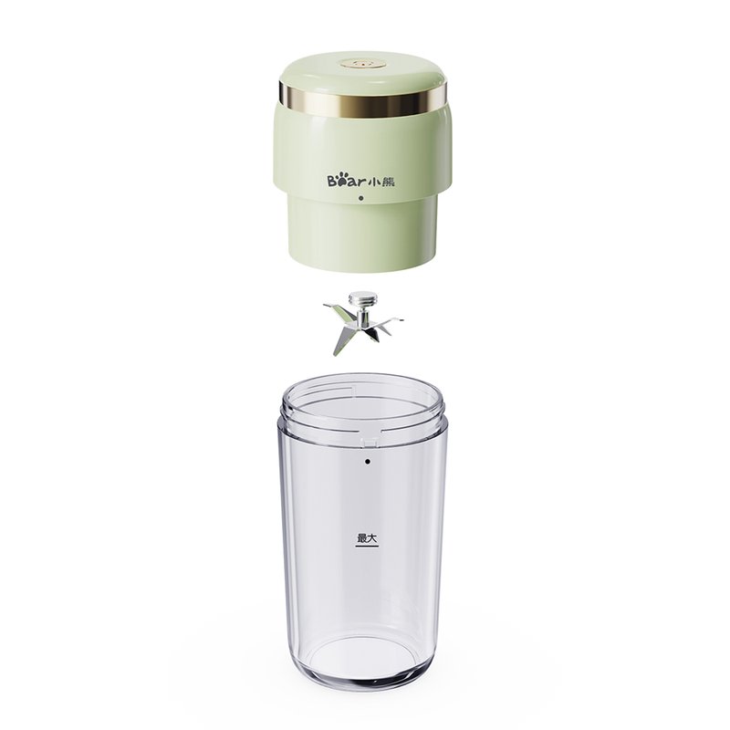 Bear小熊果汁机 便携式充电无线榨汁机 迷你小型 可做沙冰 LLJ-E03F1 300ML