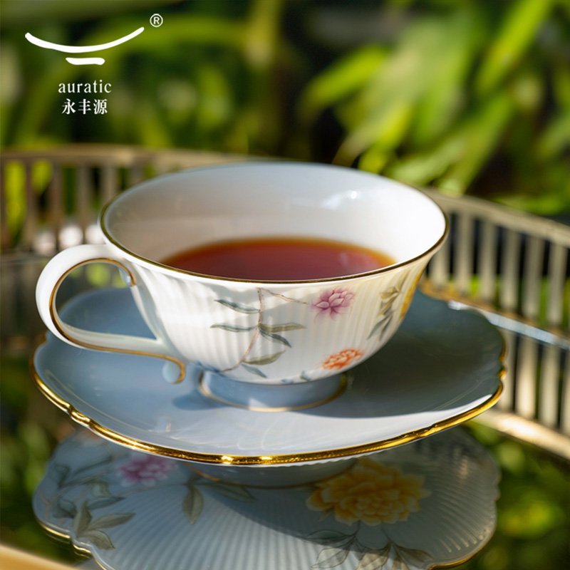 【中国直邮，时效10-15天】Auratic 国瓷永丰源月亮时光9头西式下午茶套具（2人位）
