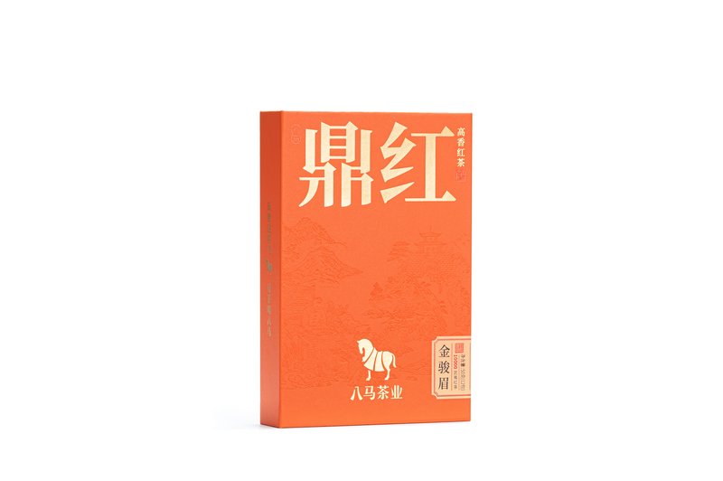 【中国直邮，时效7-15天】八马茶业鼎红10000武夷红茶特级金骏眉尊享装(50克 12包)