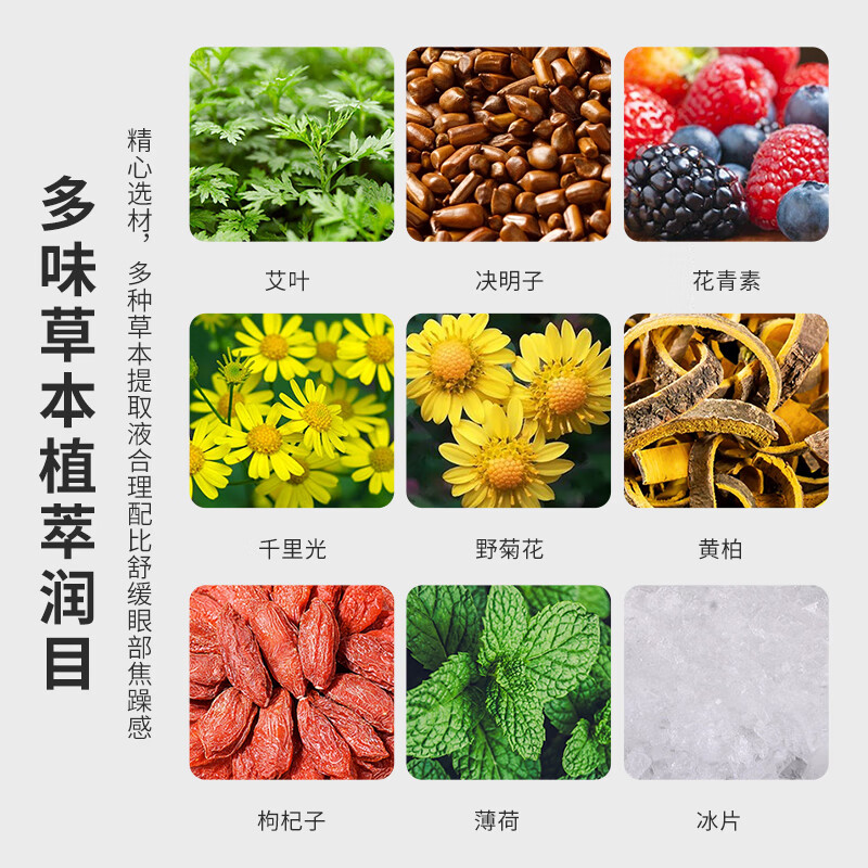 【下架】北京同仁堂决明子花青素护眼贴疲劳家用儿童舒缓冷敷眼贴10袋/盒子-三盒装