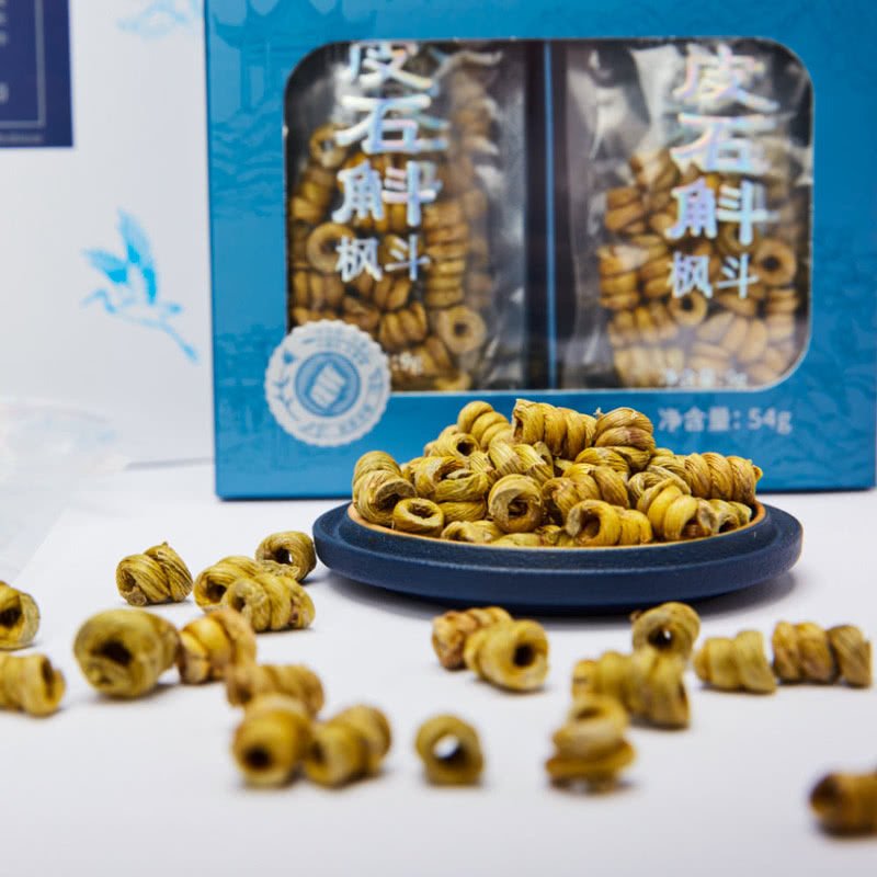 天下泽雨霍山铁皮石斛枫斗 泡茶煲汤自用营养丰富108g(9g*12袋/盒)