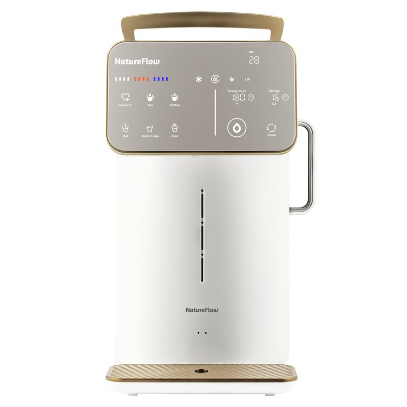 NatureFlow 家里泉矿泉机净水器 家用加热直饮一体机台上免安装即热饮水机RO反渗透 Y6