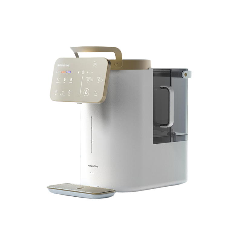 NatureFlow 家里泉矿泉机净水器 家用加热直饮一体机台上免安装即热饮水机RO反渗透 Y6