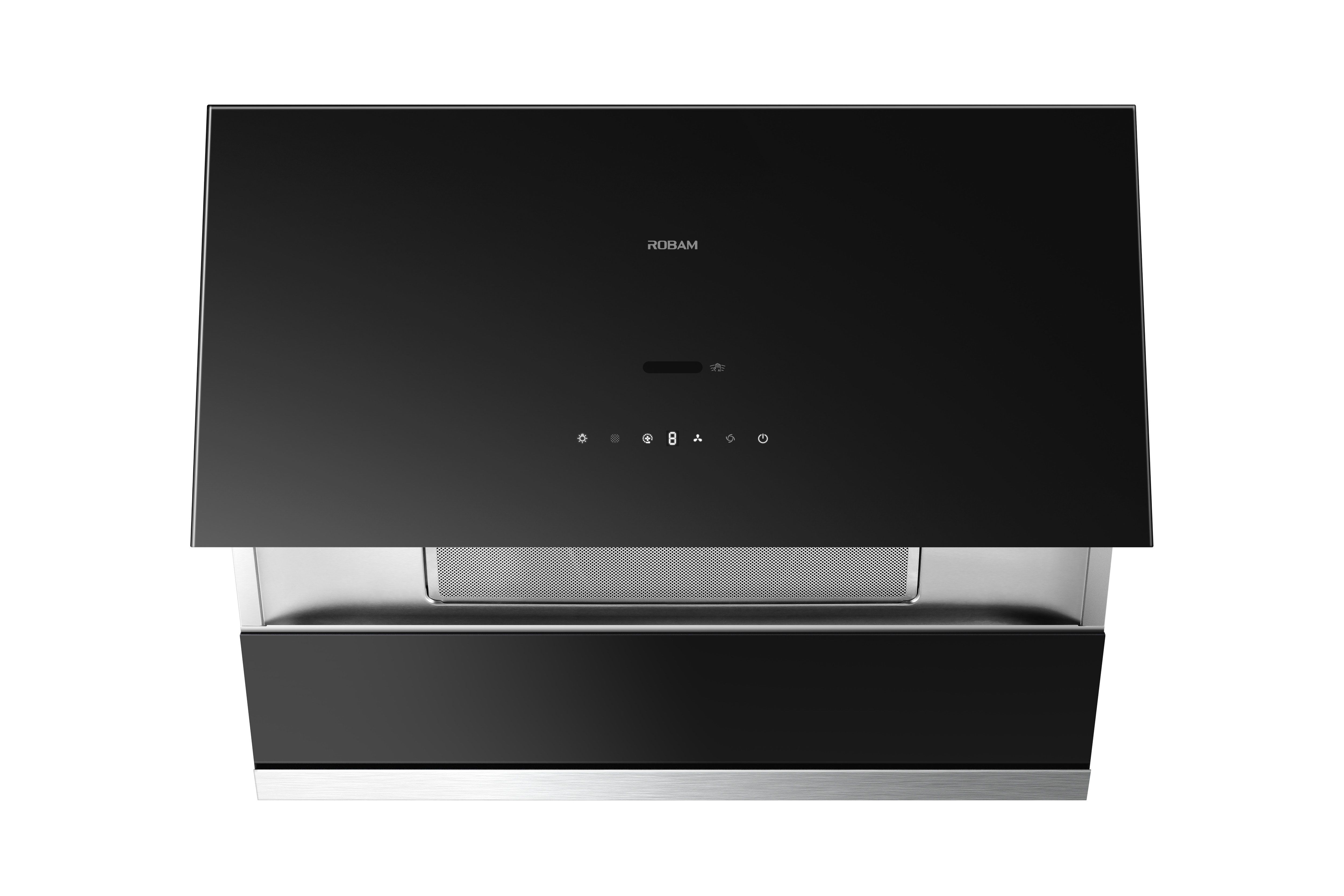 【赠珐琅锅】ROBAM老板R-Max3 全新变频巨幕油烟机53H1两倍风压 超大吸力 30"