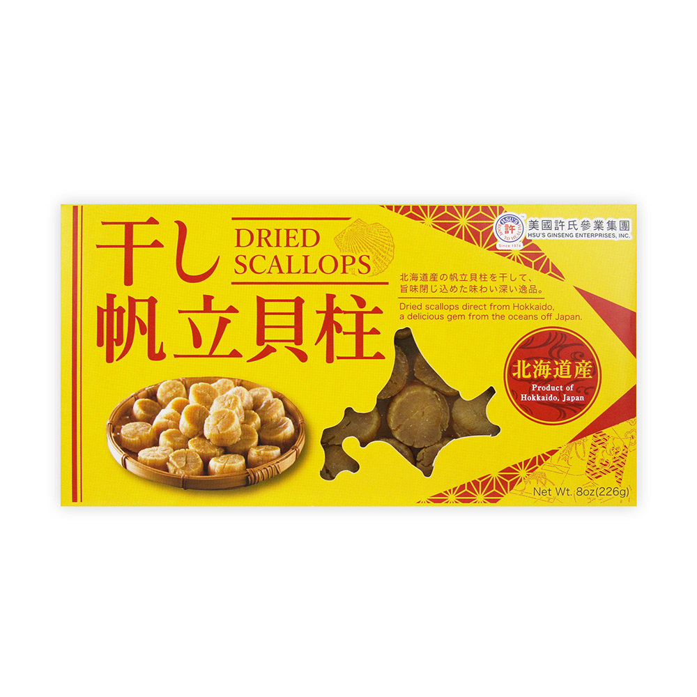 许氏（Hsu’s）日本北海道干贝瑶柱 8盎司（226g）