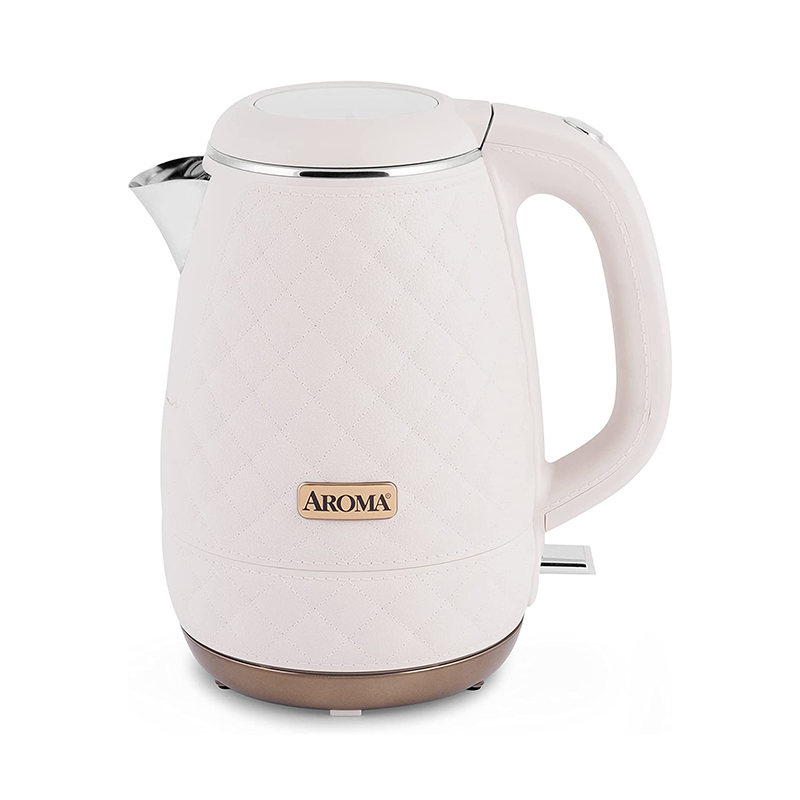 Aroma 家用电热水壶 AWK-3000 医用级316不锈钢 双层隔热  双色可选 1.2L-粉色