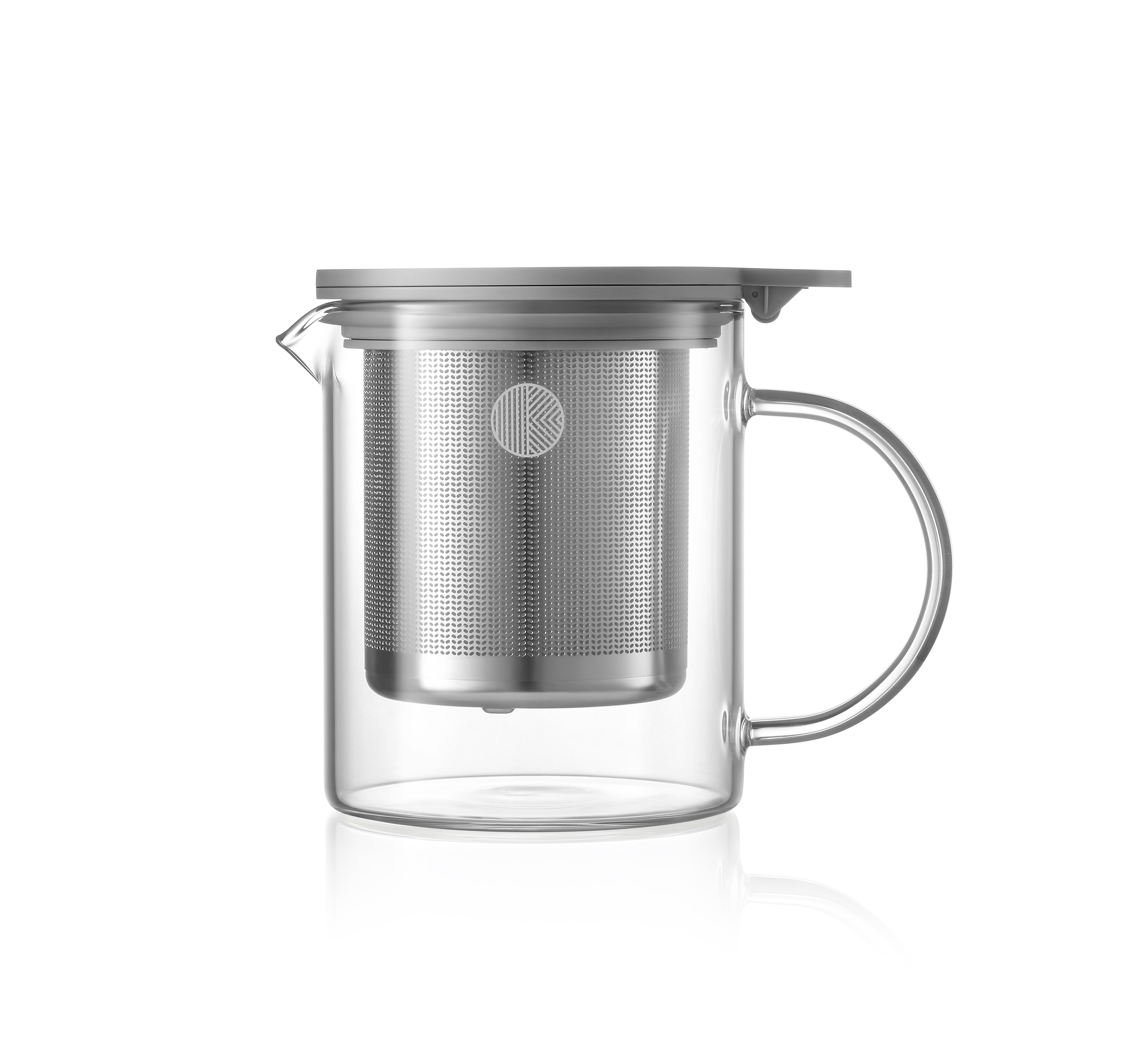 Buydeem北鼎 茶壶泡茶壶 含沥水杯 分离过滤  高硼硅玻璃  500ml