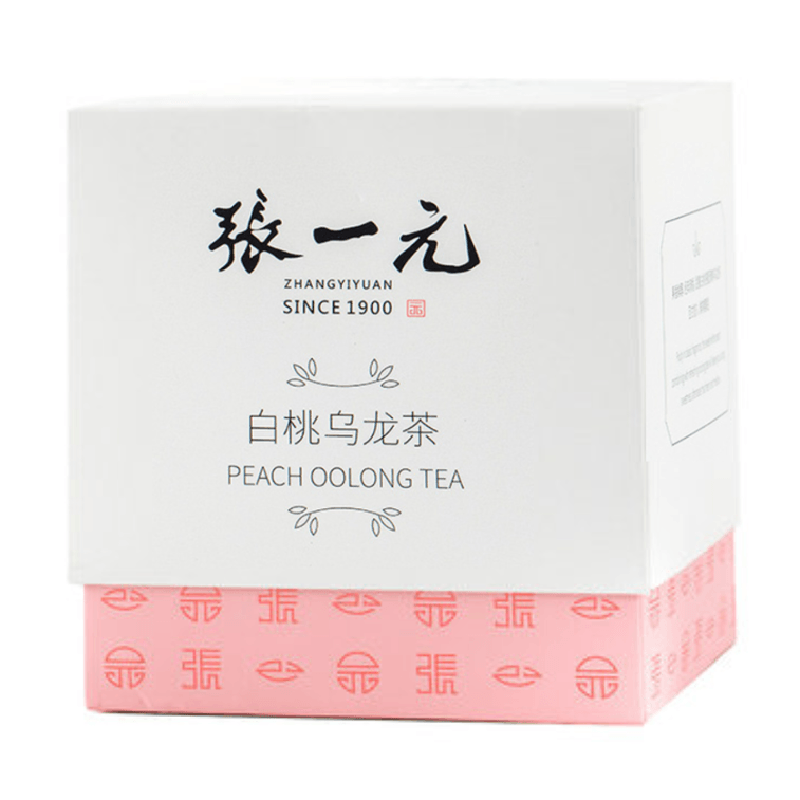 张一元 白桃乌龙茶 果香鲜醇经典清香冷热均可 袋泡茶两盒装 60g(20包)