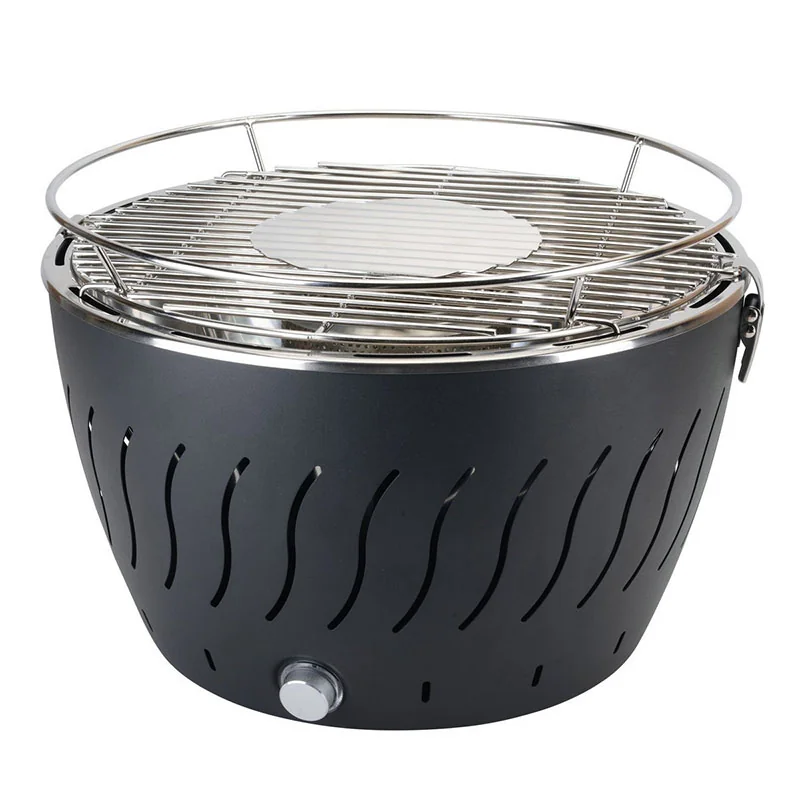 Aobosi Portable Smokeless Charcoal Barbecue Grill Stainless Steel Non-Stick Surface Battery Operated Outdoor/Indoor detail image 1