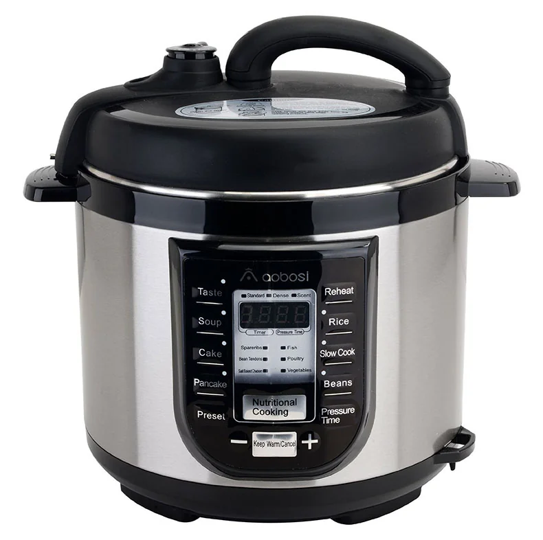 Aobosi YBW40-80B1 Programmable Pressure Cooker 4Qt/800W Stainless Steel Cooking Pot Digital Cooker detail image 1