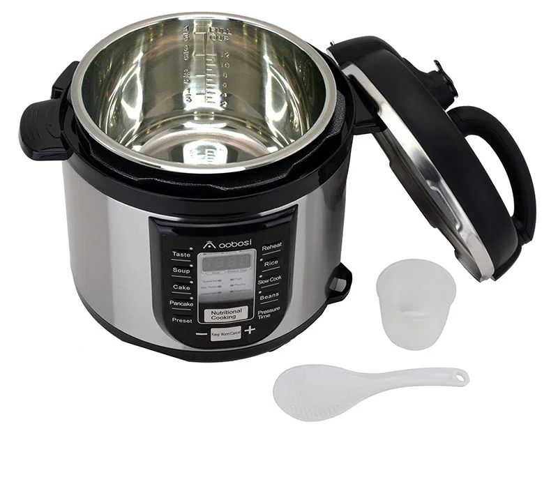 Aobosi YBW40-80B1 Programmable Pressure Cooker 4Qt/800W Stainless Steel Cooking Pot Digital Cooker detail image 4