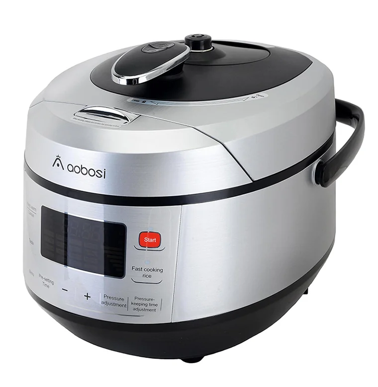 Aobosi Multi-Functional Pressure Cooker 5Qt/1000W Stainless Steel Cooking Pot Oval Shape Digital YBW50-100V2 detail image 1