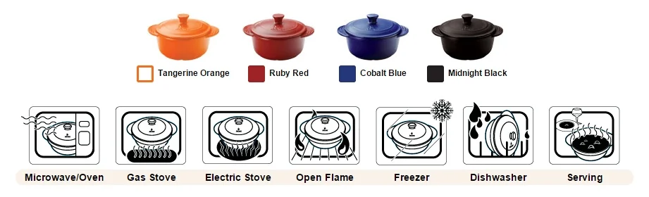 Aroma Housewares DoveWare Dutch Oven ADC-104, 4 quart detail image 7