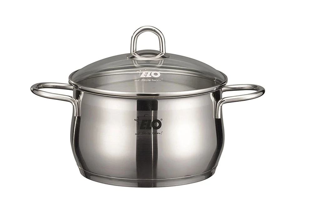 ELO Platin Stainless Steel Kitchen Induction Cookware Pots and Pans Set (90520) detail image 5