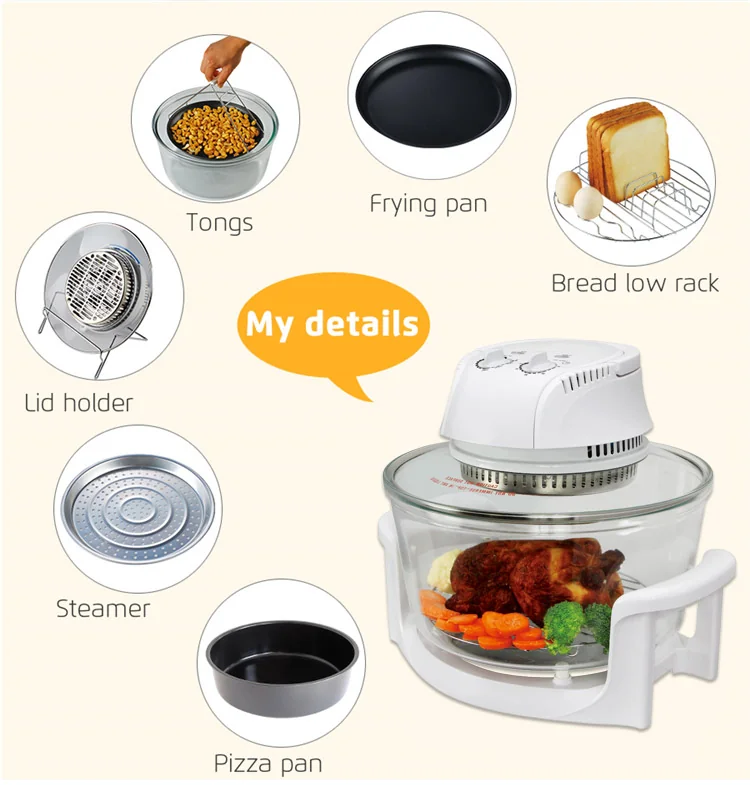 Goldlabo CG03A High Quality Portable Cooking Pot+Stand 1300W Electric Oven 12L detail image 9