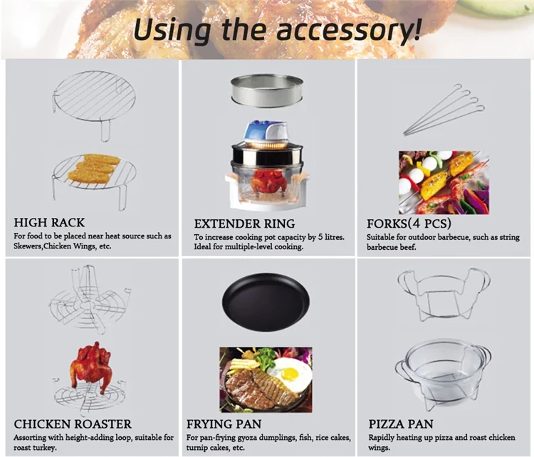 Goldlabo CG03A High Quality Portable Cooking Pot+Stand 1300W Electric Oven 12L detail image 7