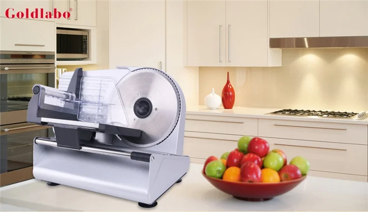 Goldlabo MS306C 0-22mm Thickness Fast Cutting GS/CE/ROHS/LFGB/ERP Meat Slicer detail image 3