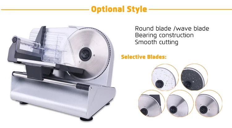 Goldlabo MS306C 0-22mm Thickness Fast Cutting GS/CE/ROHS/LFGB/ERP Meat Slicer detail image 5