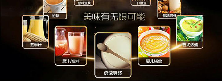 九阳豆浆机DJ13Q-D609SG功能介绍