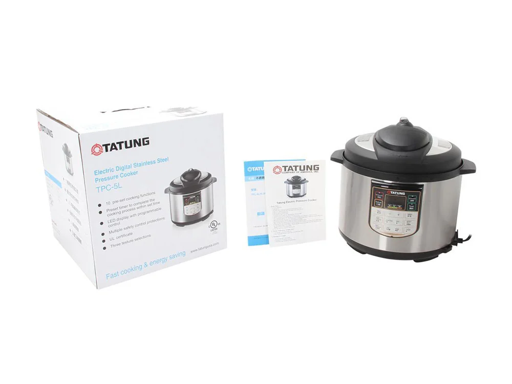 Tatung TIH-F1500HU 1500W Induction Cooker with 10 inch Stainless Steel Hot Pot, Touch Button Control detail image 5