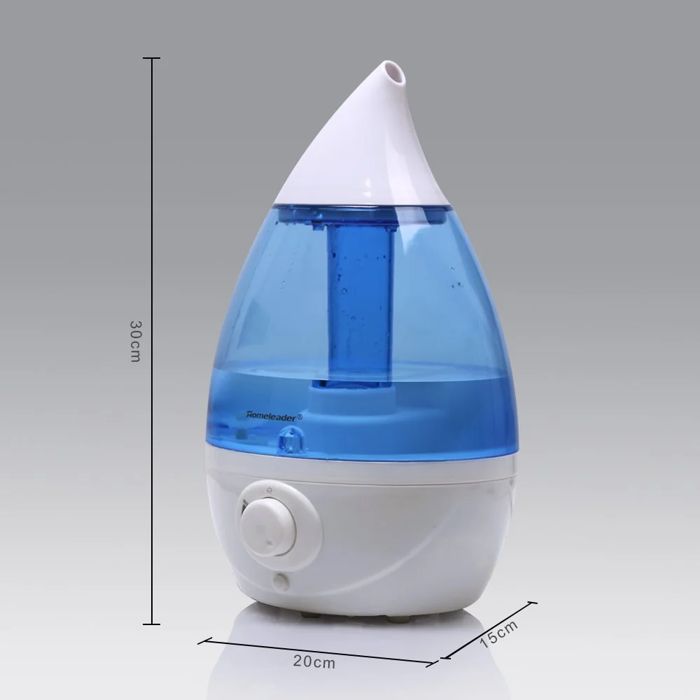 Homeleader J04-017 Ultrasonic Air Humidifier, 3.5L Cool Mist Humidifier with 4-Color LED Night Lights detail image 2