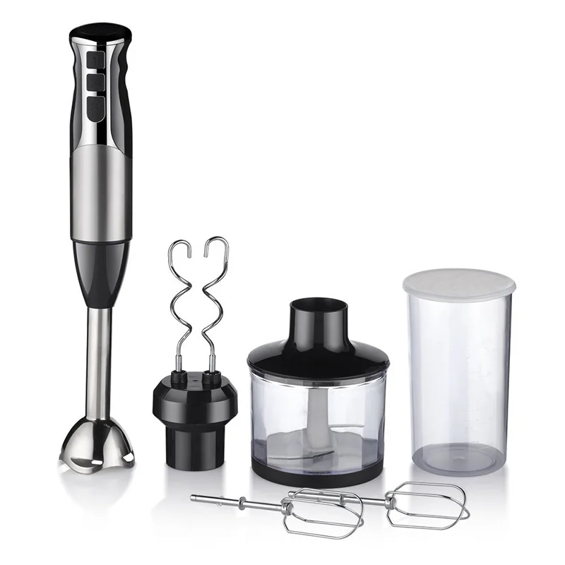 Homeleader Smart Stick 3-Speed Hand Blender, 4-In-1 Multifunctional Food Processor, Stainless Steel, 400W, K39-038 detail image 4