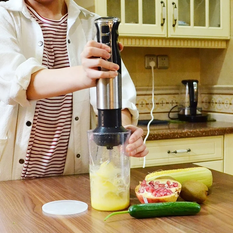 Homeleader Smart Stick 3-Speed Hand Blender, 4-In-1 Multifunctional Food Processor, Stainless Steel, 400W, K39-038 detail image 3