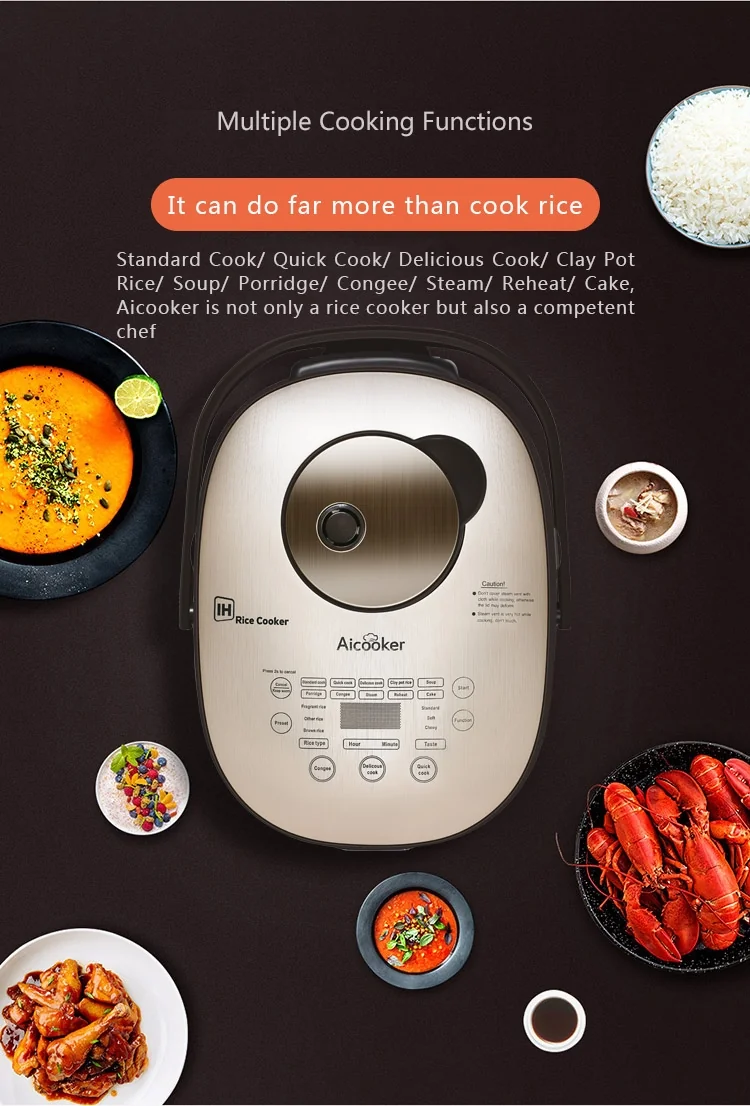 JOYDEEM AIRC-4001 IH ELECTRIC RICE COOKE ,4L detail image 12
