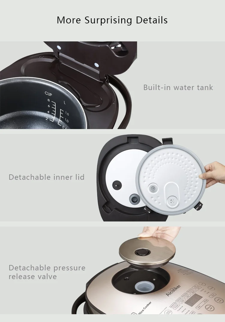 JOYDEEM AIRC-4001 IH ELECTRIC RICE COOKE ,4L detail image 15