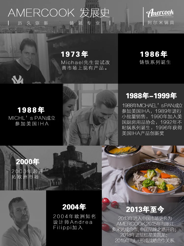 Amercook阿米尔 轻奢款女神炒锅 煎炒两用锅麦饭石不粘锅家用无油烟炒菜锅 32cm detail image 11