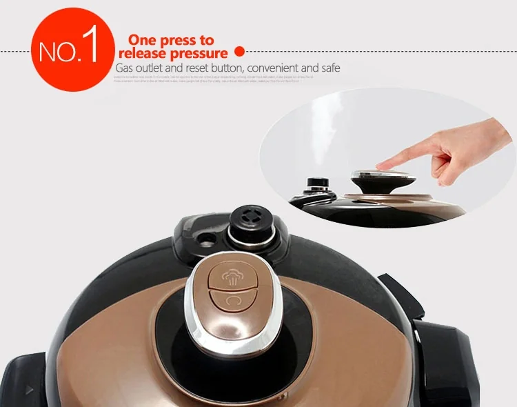 Aobosi YBW30-80Q Programmable Pressure Cooker 3Qt/800W Non-Stick Cooking Pot Digital Cooker